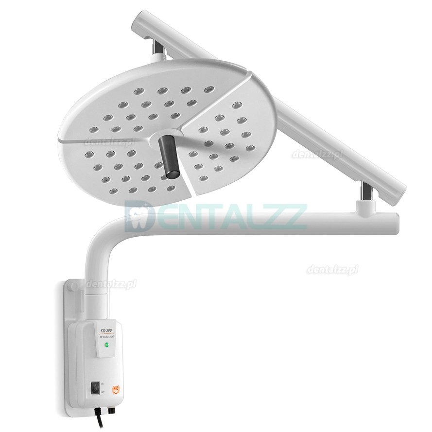 KWS KD-2036B-4 Lampa Operacyjna Stomatologiczna LED 80W Ścienna Bez cieni